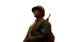 Heroic Vietnamese Soldier V3 Vinyl Car Decal Sticker – Waterproof & UV-Resistant 2.72"