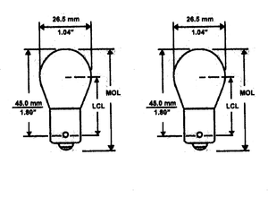 2x USA-Made 1141 Backup Light Bulb | Pack of 10, Easy to Install 2x USA-Made 1141 Backup Light Bulb | Pack of 10, Easy to Install