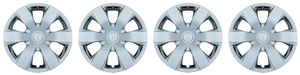 4x Enhance Your Ride | Wheel Covers for Toyota Camry 2007-2011 | Set Of 4 Silver 6 Spoke Covers 4x Enhance Your Ride | Wheel Covers for Toyota Camry 2007-2011 | Set Of 4 Silver 6 Spoke Covers