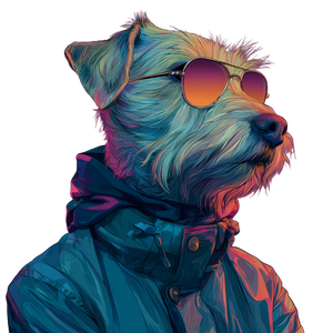 Dog V270 Vinyl Car Decal Sticker – Waterproof & UV-Resistant 3.4133333333333336"