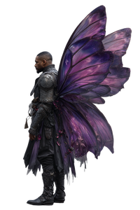 Butterfly Angel Warrior V2 Vinyl Car Decal Sticker – Waterproof & UV-Resistant 4.4