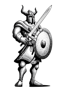 Viking Warrior V74 Vinyl Car Decal Sticker – Waterproof & UV-Resistant 8.96"