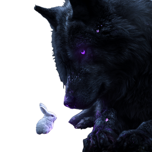 Magical Wolf Playtime V2 Vinyl Car Decal Sticker – Waterproof & UV-Resistant 6.826666666666667"