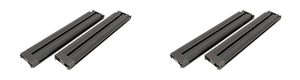 2x Rhino-Rack USA Roof Rack Cross Bar | Set of 2 Black Bars | Powder Coated Aluminum | Mount Rhino-Rack Accessories | Easy Install 2x Rhino-Rack USA Roof Rack Cross Bar | Set of 2 Black Bars | Powder Coated Aluminum | Mount Rhino-Rack Accessories | Easy Install