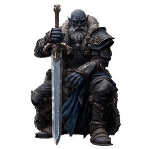 Duergar Soulblade V4 Vinyl Car Decal Sticker – Waterproof & UV-Resistant 3.4133333333333336"