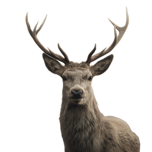 Majestic Mountain Deer V3 Vinyl Car Decal Sticker – Waterproof & UV-Resistant 3.4133333333333336"
