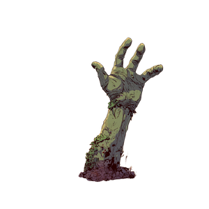 Zombie Hand Emerging Vinyl Car Decal Sticker – Waterproof & UV-Resistant 3.4133333333333336"