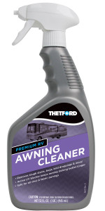Thetford Awning Cleaner | Mold, Mildew, and Stain Remover | UV Blocker | Easy and Non-Toxic | 32 oz Bottle Thetford Awning Cleaner | Mold, Mildew, and Stain Remover | UV Blocker | Easy and Non-Toxic | 32 oz Bottle