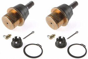 2x Moog Chassis Ball Joint | 2004-2008 Lincoln Mark LT, Ford F-150 | Problem Solver OE Replacement | Enhanced Strength & Stability, Greasable & Rebuildable