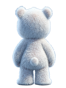 Cute 3D Polar Bear Vinyl Car Decal Sticker – Waterproof & UV-Resistant 8.213333333333333"