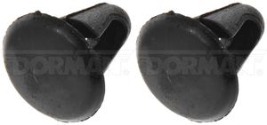 2x Dorman Molding Clip | OE Replacement For Toyota Models | Long-Lasting Black Plastic | Pack Of 5