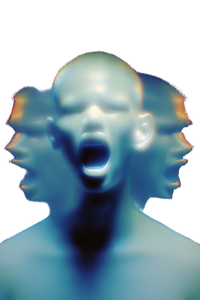 Emotional Echo Portrait V2 Vinyl Car Decal Sticker – Waterproof & UV-Resistant 8.96"