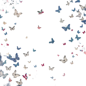 Colorful Cartoon Butterflies V2 Vinyl Car Decal Sticker – Waterproof & UV-Resistant 3.4133333333333336"