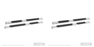 2x Upgrade Your Ride with Westin Automotive Nerf Bar | Step Pad, 5 Inch Oval, Stainless Steel