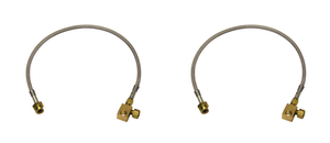 2x Skyjacker Suspensions Stainless Steel Brake Line | Fits 1980-1998 Ford F-250, F-250 HD, F-350 | Braided Hose for 4-6" Lifted Trucks