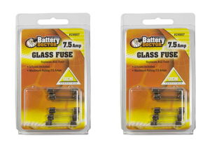 2x AGC 7.5A Glass Tube Fuse | Pack of 5 | High Quality, OEM Spec, 1 Yr Warranty 2x AGC 7.5A Glass Tube Fuse | Pack of 5 | High Quality, OEM Spec, 1 Yr Warranty