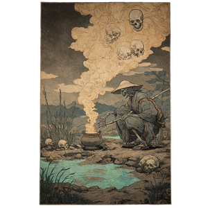 Necromancer Summoning V3 Vinyl Car Decal Sticker – Waterproof & UV-Resistant 3.4133333333333336"