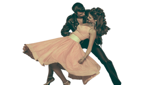 Dancing Couple V42 Vinyl Car Decal Sticker – Waterproof & UV-Resistant 5.4