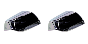 2x Upgrade Your 2020-2023 Chevy/GMC with Chrome Half Mirror Covers | Durable ABS | Set of 2
