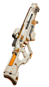 Sci-Fi Rifle Vinyl Car Decal Sticker – Waterproof & UV-Resistant 9.706666666666667"