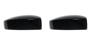 2x Enhance Your Jeep: Compass, Cherokee 14-19 | Gloss Black Mirror Covers | ABS Plastic Set Of 2