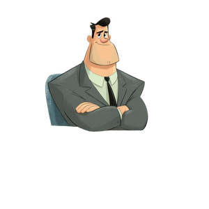 Cartoon Sitcom Character Vinyl Car Decal Sticker – Waterproof & UV-Resistant 3.4133333333333336"