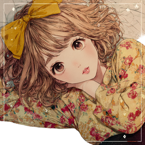 Cute Girl With Bow Vinyl Car Decal Sticker – Waterproof & UV-Resistant 3.4133333333333336"