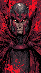 Magneto Character Vinyl Car Decal Sticker – Waterproof & UV-Resistant 4.8533333333333335"