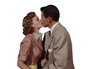 Vintage Kissing Scene V3 Vinyl Car Decal Sticker – Waterproof & UV-Resistant 6.1866666666666665"