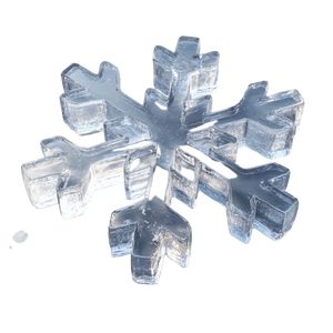 Ice Crystal Snowflake Vinyl Car Decal Sticker – Waterproof & UV-Resistant 3.4133333333333336"