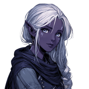 Drow Elf Mage V2 Vinyl Car Decal Sticker – Waterproof & UV-Resistant 3.4133333333333336"