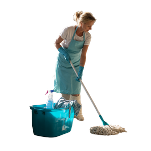 Professional Cleaner Working V3 Vinyl Car Decal Sticker – Waterproof & UV-Resistant 6.826666666666667"