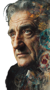 Robert De Niro Portrait Vinyl Car Decal Sticker – Waterproof & UV-Resistant 4.8533333333333335"
