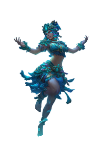 Water Shaman Fantasy Vinyl Car Decal Sticker – Waterproof & UV-Resistant 8.96"