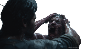 Zombie Attack On Joel Vinyl Car Decal Sticker – Waterproof & UV-Resistant 2.72"