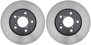 2x Superior Quality Brake Rotor for Mazda 3 | OE Replacement, R-Line, Developed From OE Samples