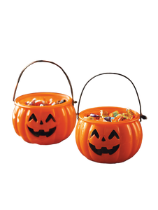Halloween Pumpkin Buckets Vinyl Car Decal Sticker – Waterproof & UV-Resistant 8.213333333333333"