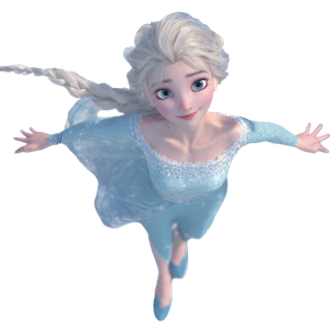Winter Girl Leading Vinyl Car Decal Sticker – Waterproof & UV-Resistant 3.4133333333333336"