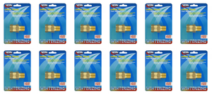 12x Valterra Fresh Water Check Valve | Uni-Directional Flow | Durable Brass Construction 12x Valterra Fresh Water Check Valve | Uni-Directional Flow | Durable Brass Construction