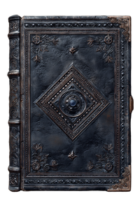 Witch'S Tome Cover Vinyl Car Decal Sticker – Waterproof & UV-Resistant 8.96"