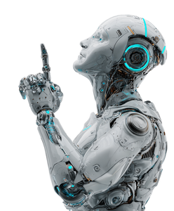 Titanium Android Floating Vinyl Car Decal Sticker – Waterproof & UV-Resistant 8.0"