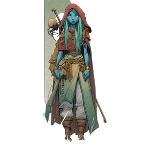 Blue Elf Druid V2 Vinyl Car Decal Sticker – Waterproof & UV-Resistant 3.4133333333333336"