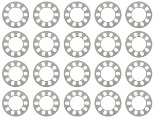 20x Upgrade Your Ride with West Coast Wheel Spacer | 5x114.3/5x4.50/5x120.7 | 0.24 inch Thick | Made from 6061-T6 Billet Aluminum