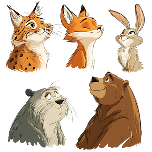 Cute Cartoon Animals V11 Vinyl Car Decal Sticker – Waterproof & UV-Resistant 3.4133333333333336" Cute Cartoon Animals V11 Vinyl Car Decal Sticker – Waterproof & UV-Resistant 3.4133333333333336"