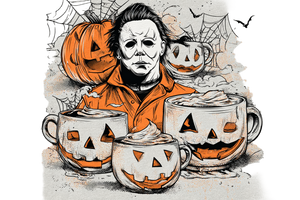 Halloween Mug Characters Vinyl Car Decal Sticker – Waterproof & UV-Resistant 2.986666666666667"