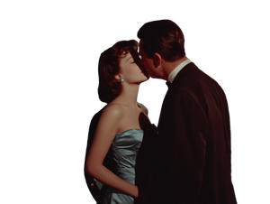 Vintage Kissing Scene V5 Vinyl Car Decal Sticker – Waterproof & UV-Resistant 6.1866666666666665"