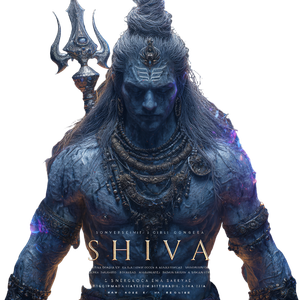 Lord Shiva Figure Vinyl Car Decal Sticker – Waterproof & UV-Resistant 6.826666666666667"