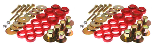2x Revitalize Your Ride with Energy Suspension Body Mount Bushings | Fit Various 1967-1981 Chevy II,Nova,Camaro,Pontiac: Firebird | Red Polyurethane, Complete Set