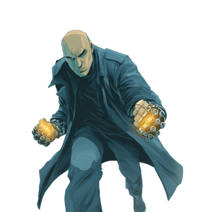 Comic Book Thug Vinyl Car Decal Sticker – Waterproof & UV-Resistant 3.4133333333333336"