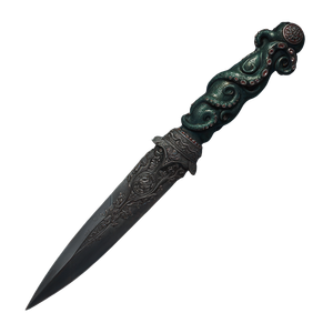 Ceremonial Lovecraftian Dagger Vinyl Car Decal Sticker – Waterproof & UV-Resistant 3.4133333333333336"